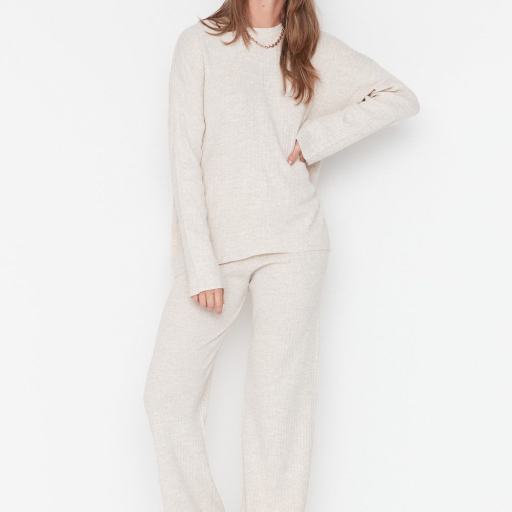 Basic Knitwear Set Bottom-Top
